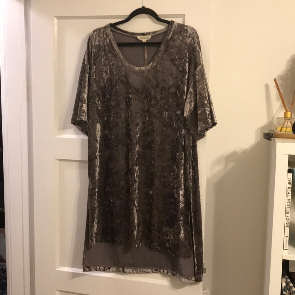 Velvet Long Shirt
